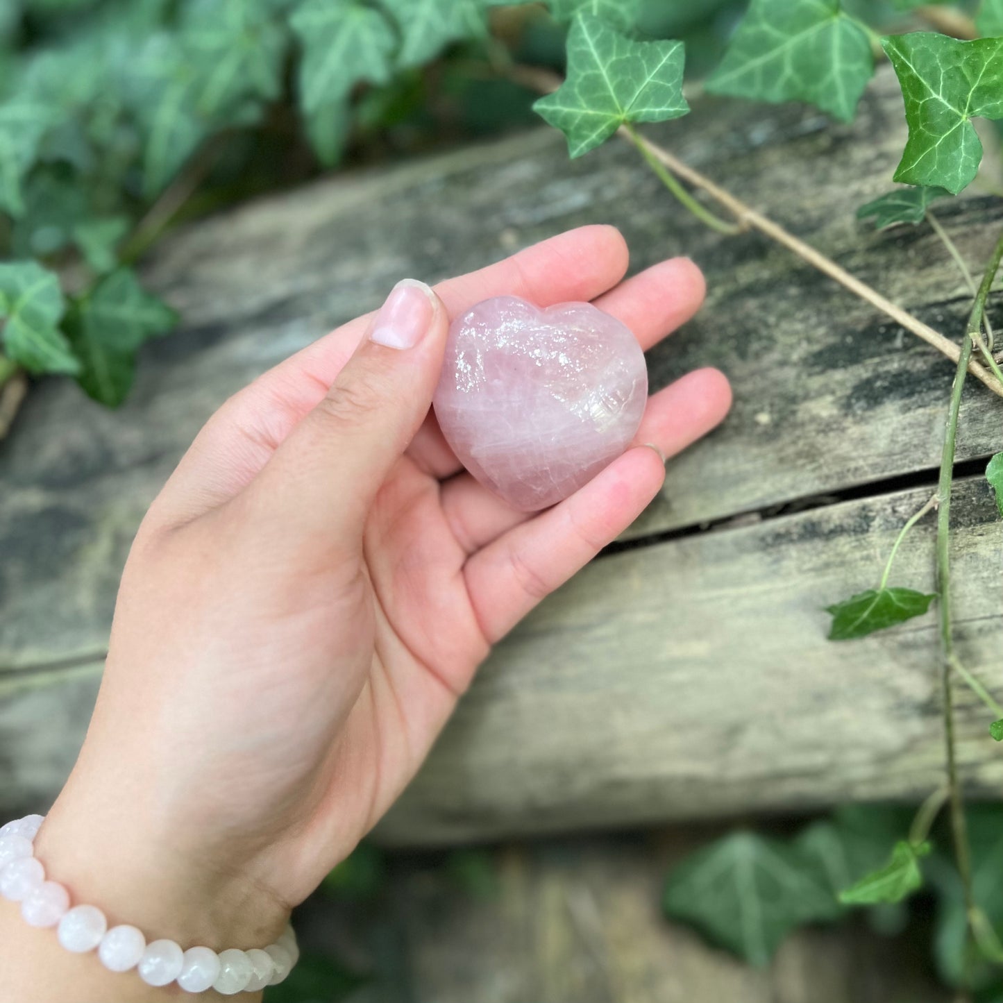 Coeur Quartz rose - 50g