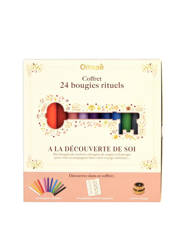 Coffret Bougies rituels - Éclairez le chemin de l’âme
