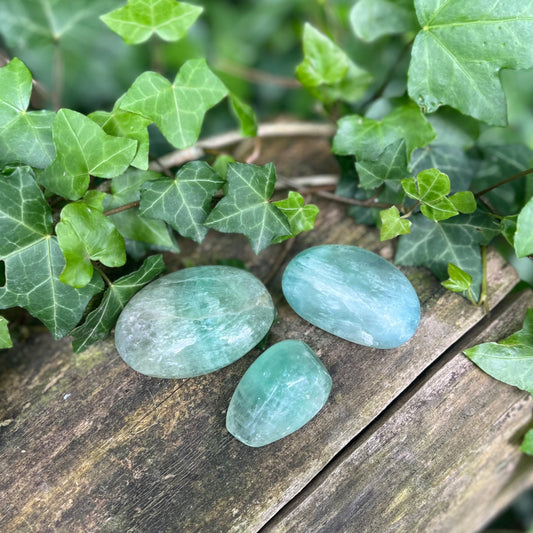 Galet Fluorite Verte