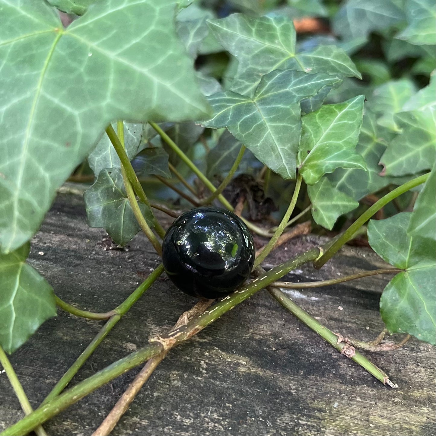 Petite sphère Obsidienne Œil Céleste