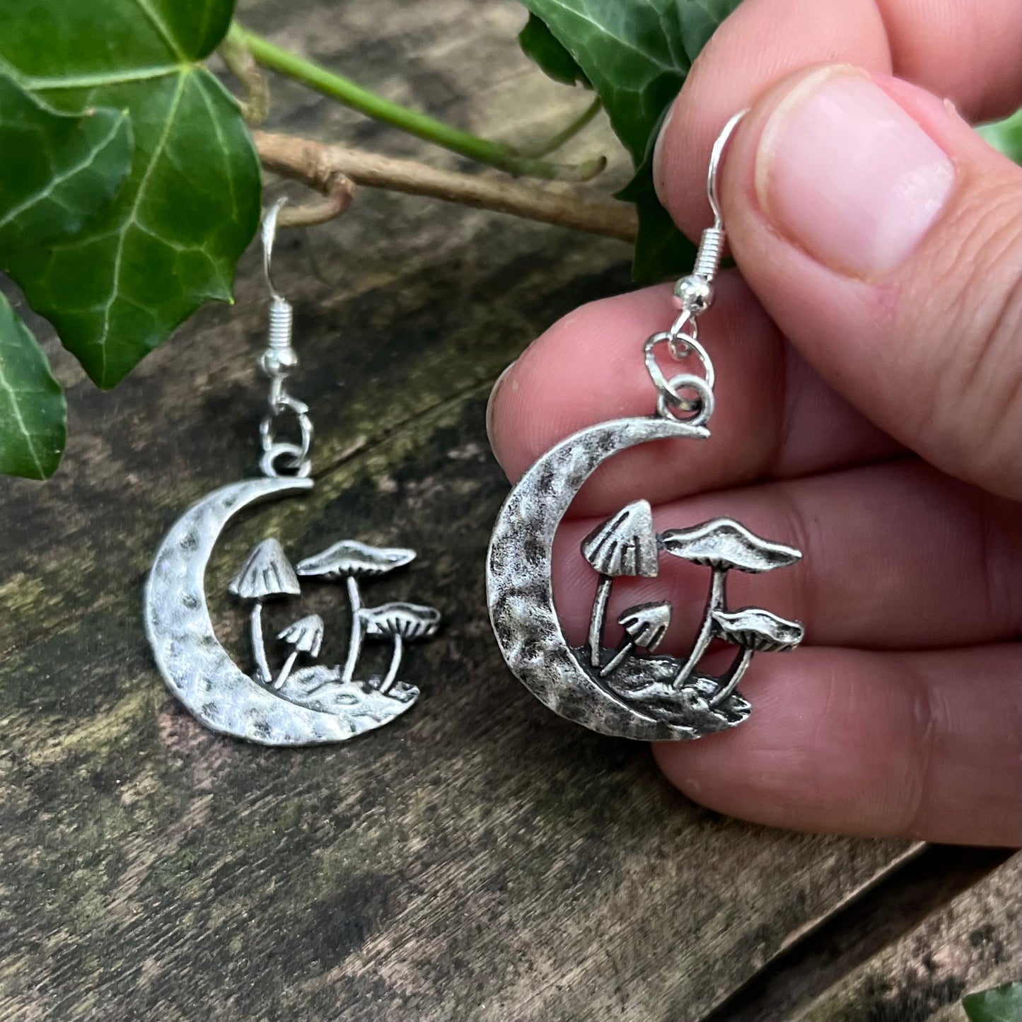 Boucles d’oreilles Champignons d’automne