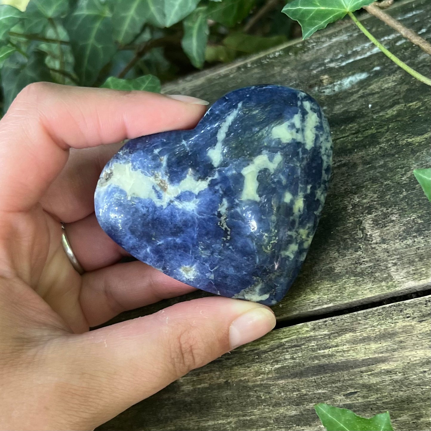 Cœur Sodalite - 115g