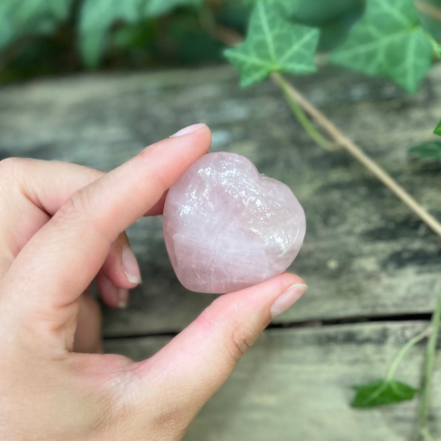 Coeur Quartz rose - 50g