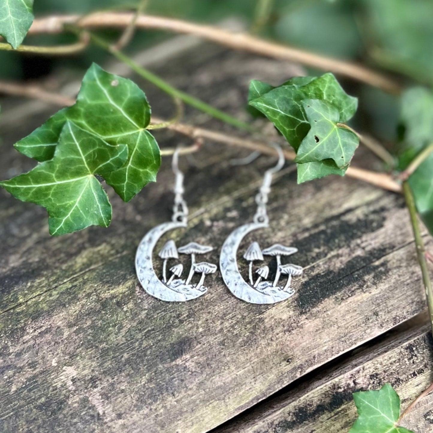 Boucles d’oreilles Champignons d’automne