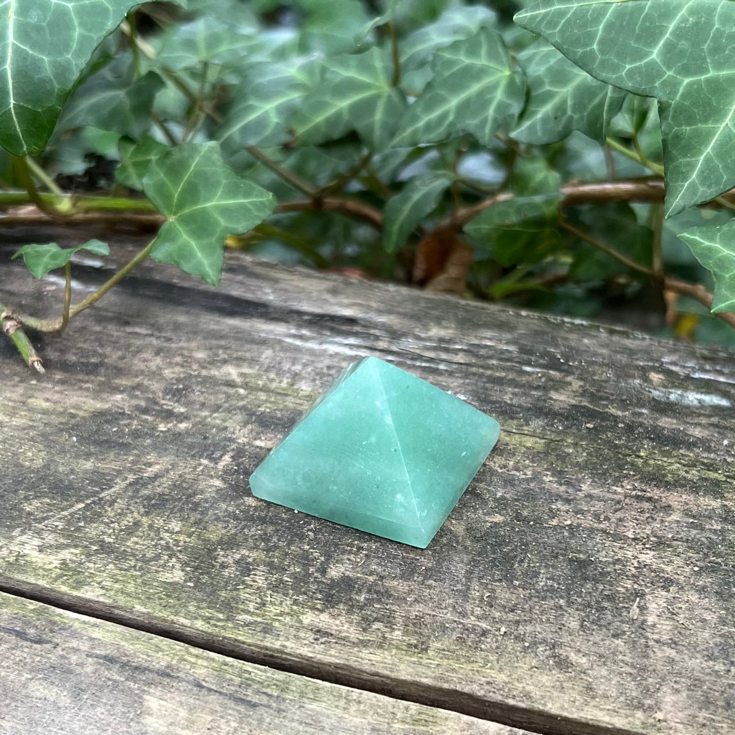 Pyramide Aventurine verte