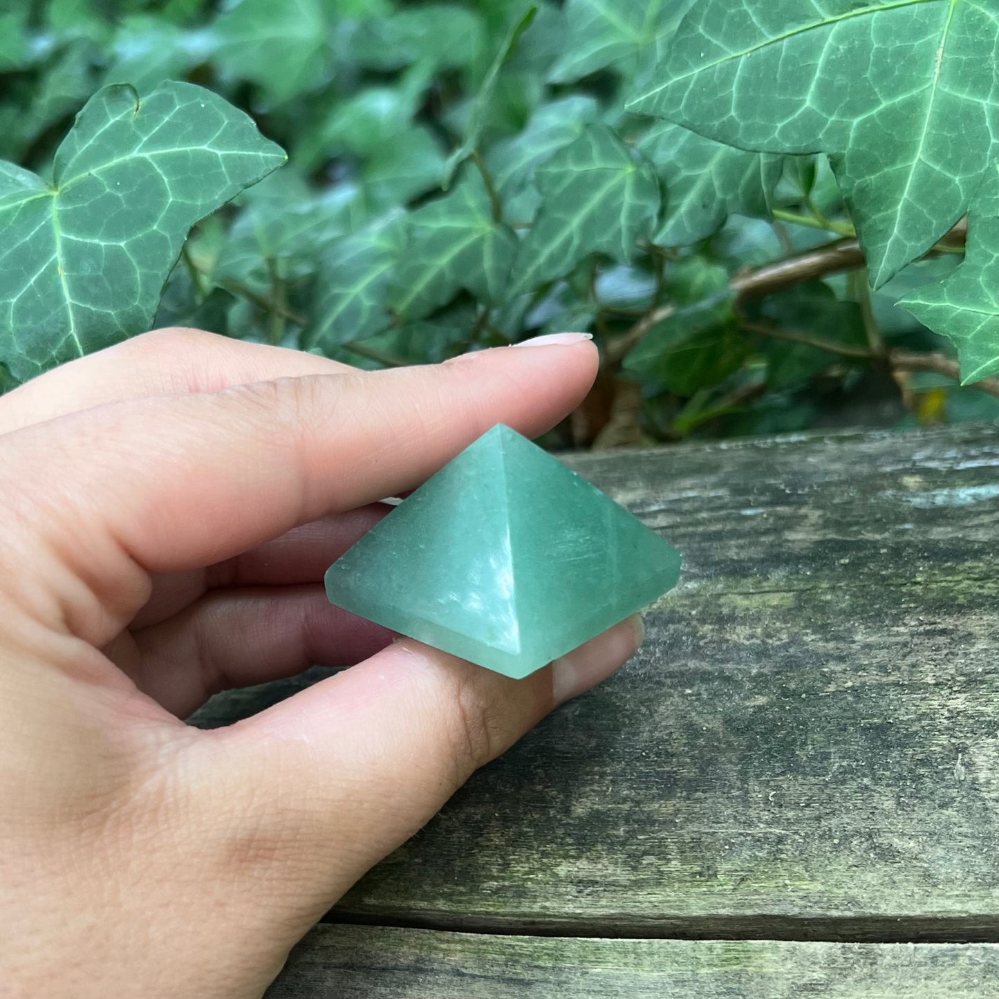 Pyramide Aventurine verte
