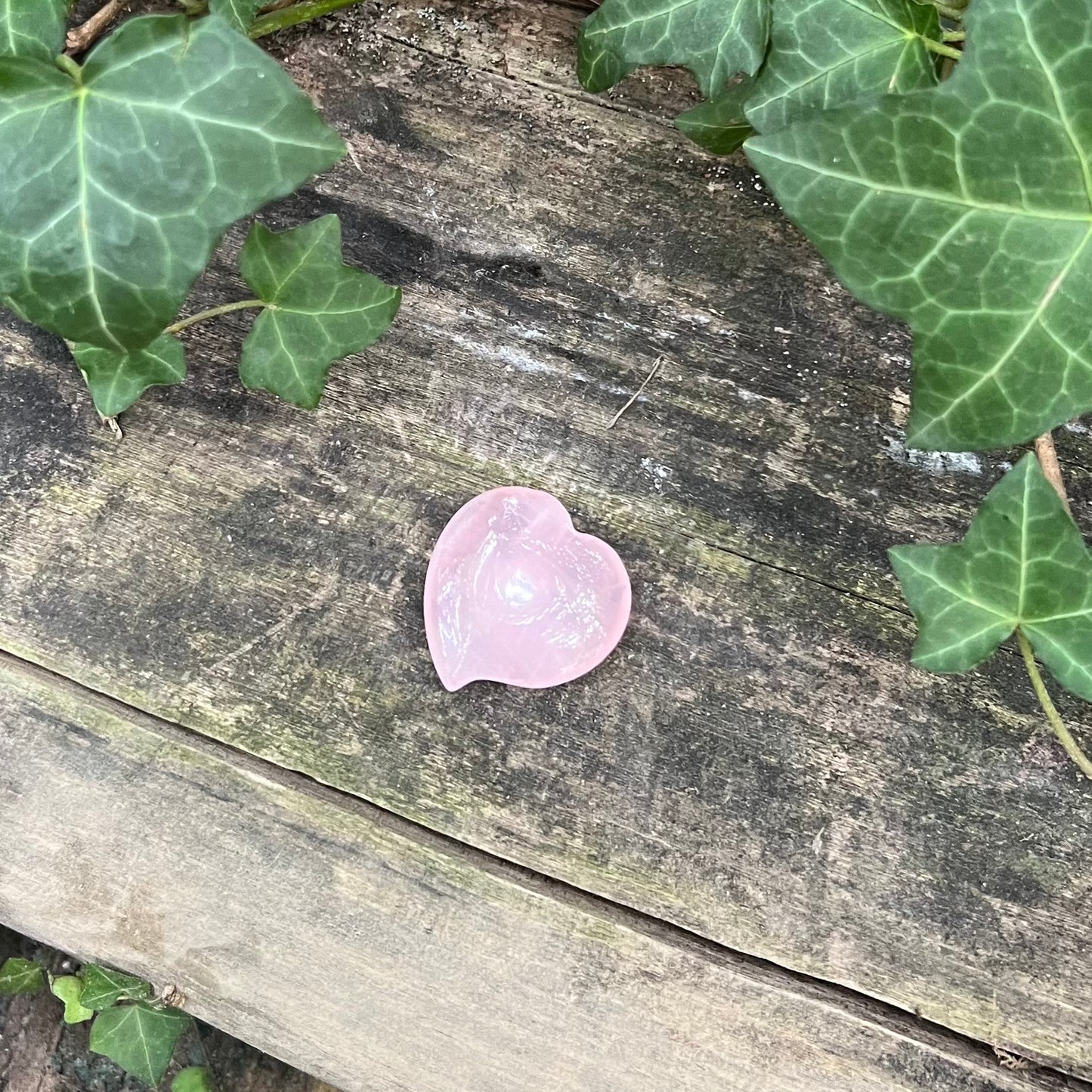 Coeur Quartz rose - 3cm