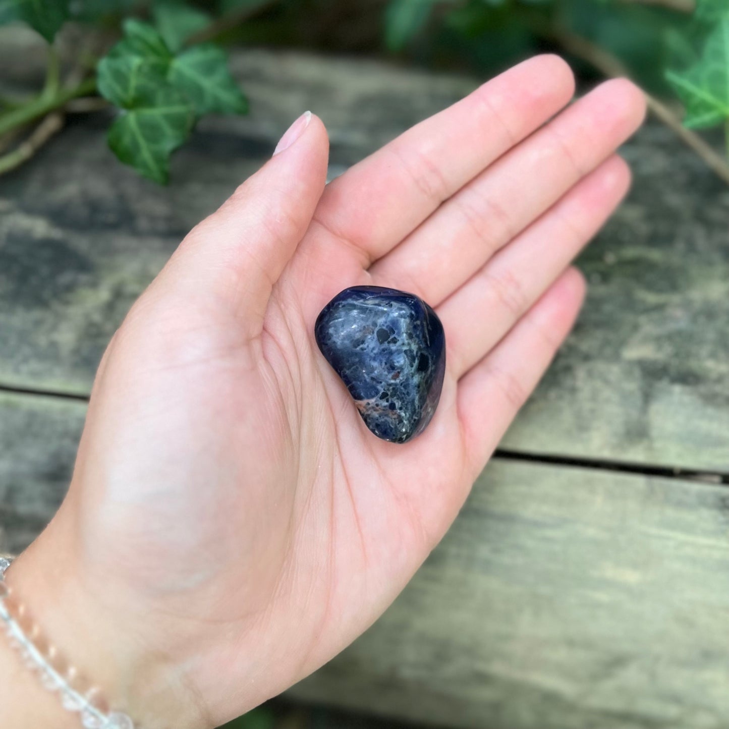 Pierre roulée Sodalite