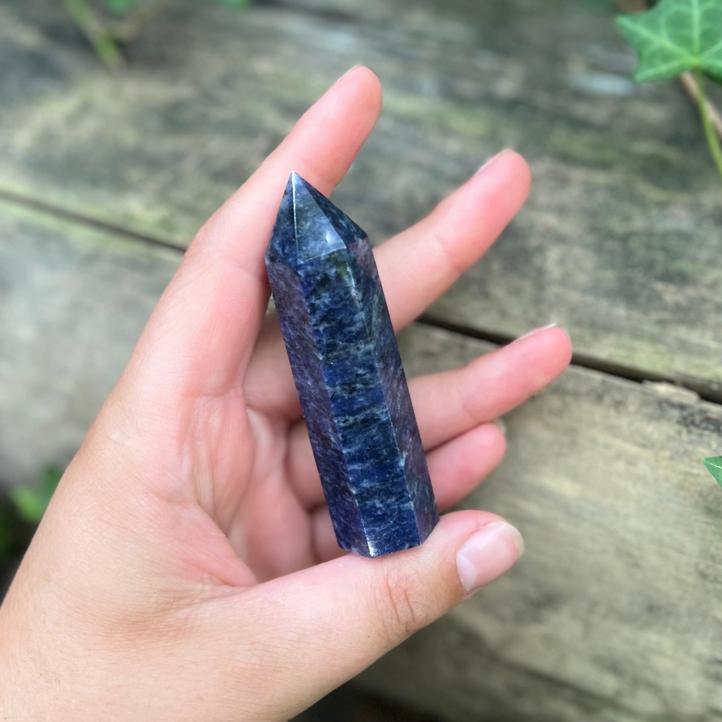 Pointe de guérison / Obélisque Sodalite