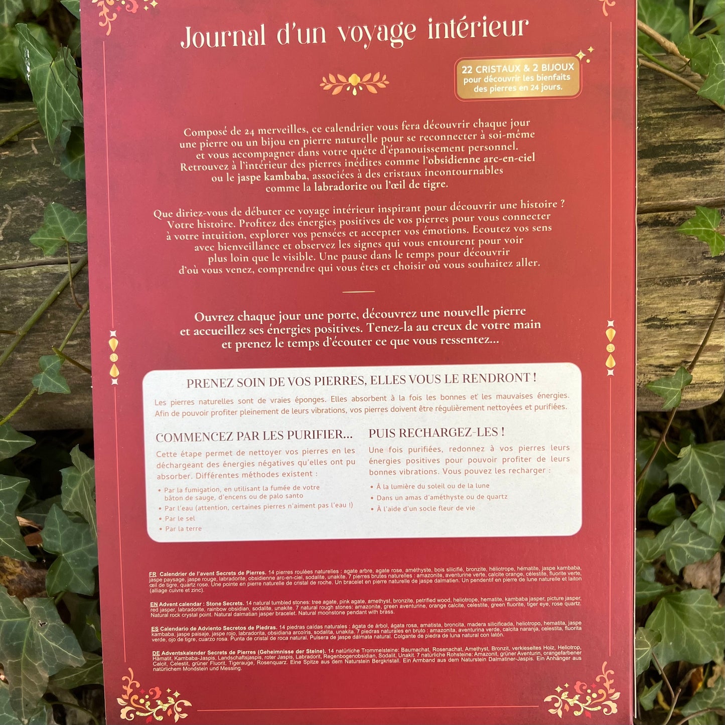 Calendrier de l’avent - Secrets de Pierres