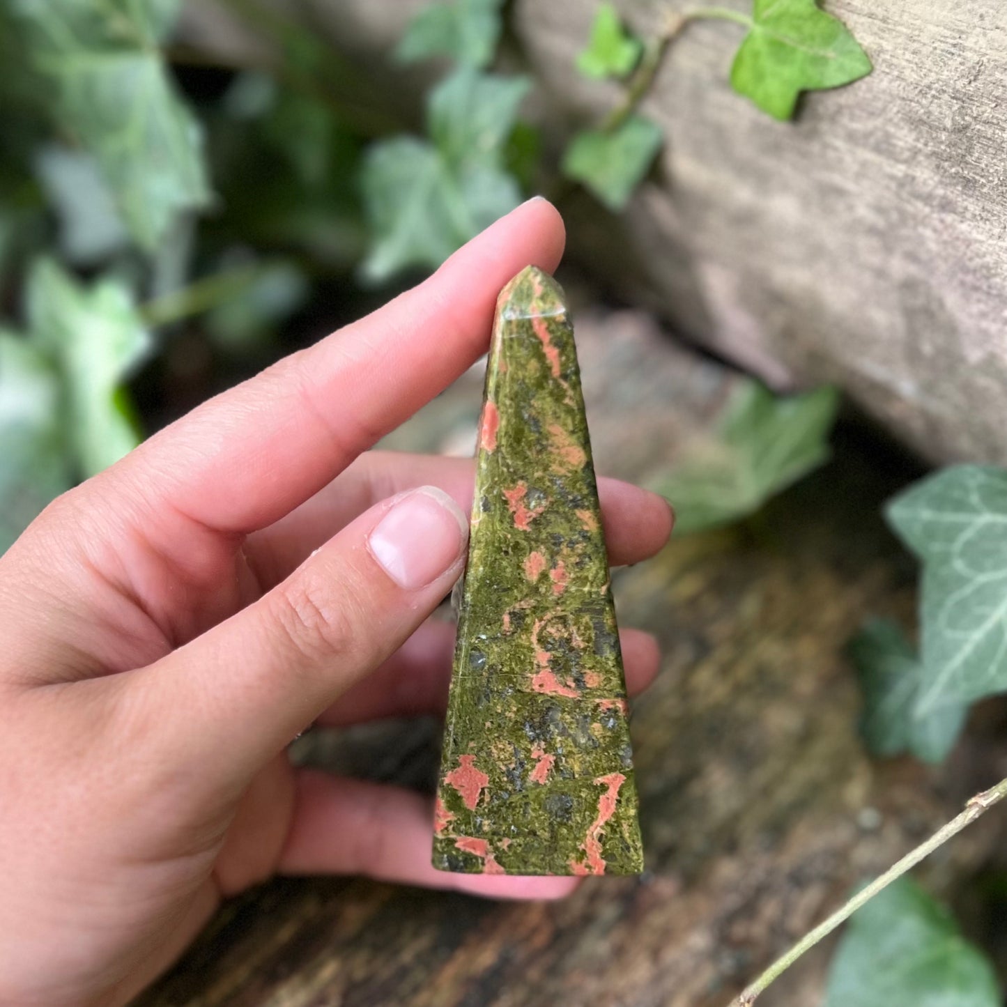 Pointe Jaspe unakite - 180g