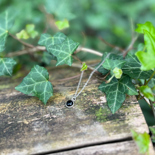 Collier Tourmaline Noire - Argent 925