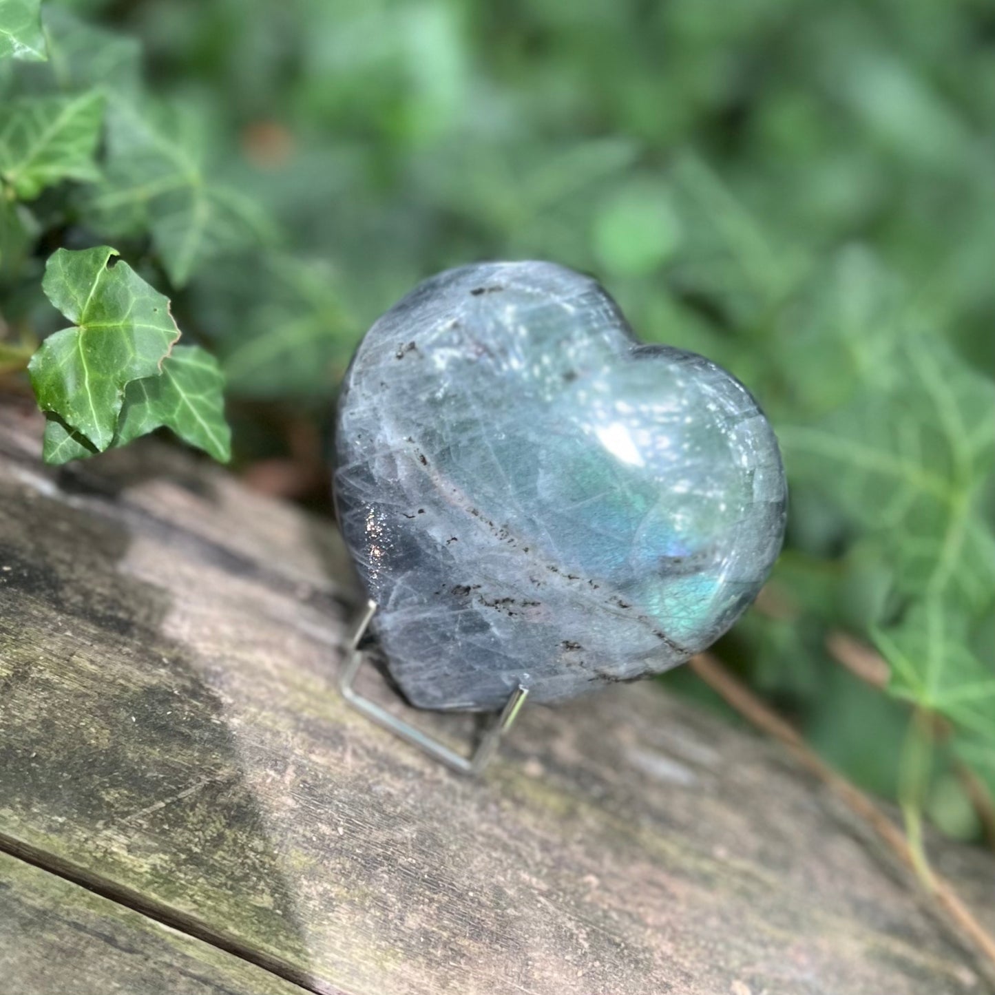 Cœur Labradorite - 330g