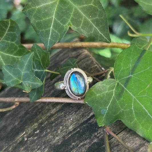 Bague Thyra - Labradorite