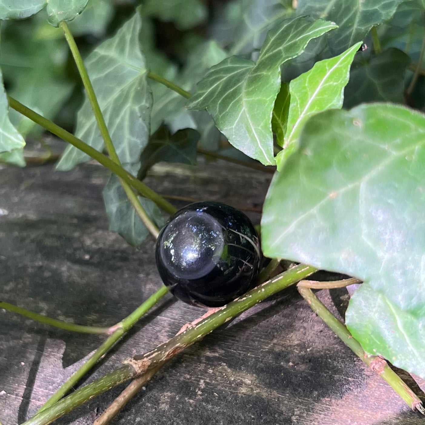 Petite sphère Obsidienne Œil Céleste