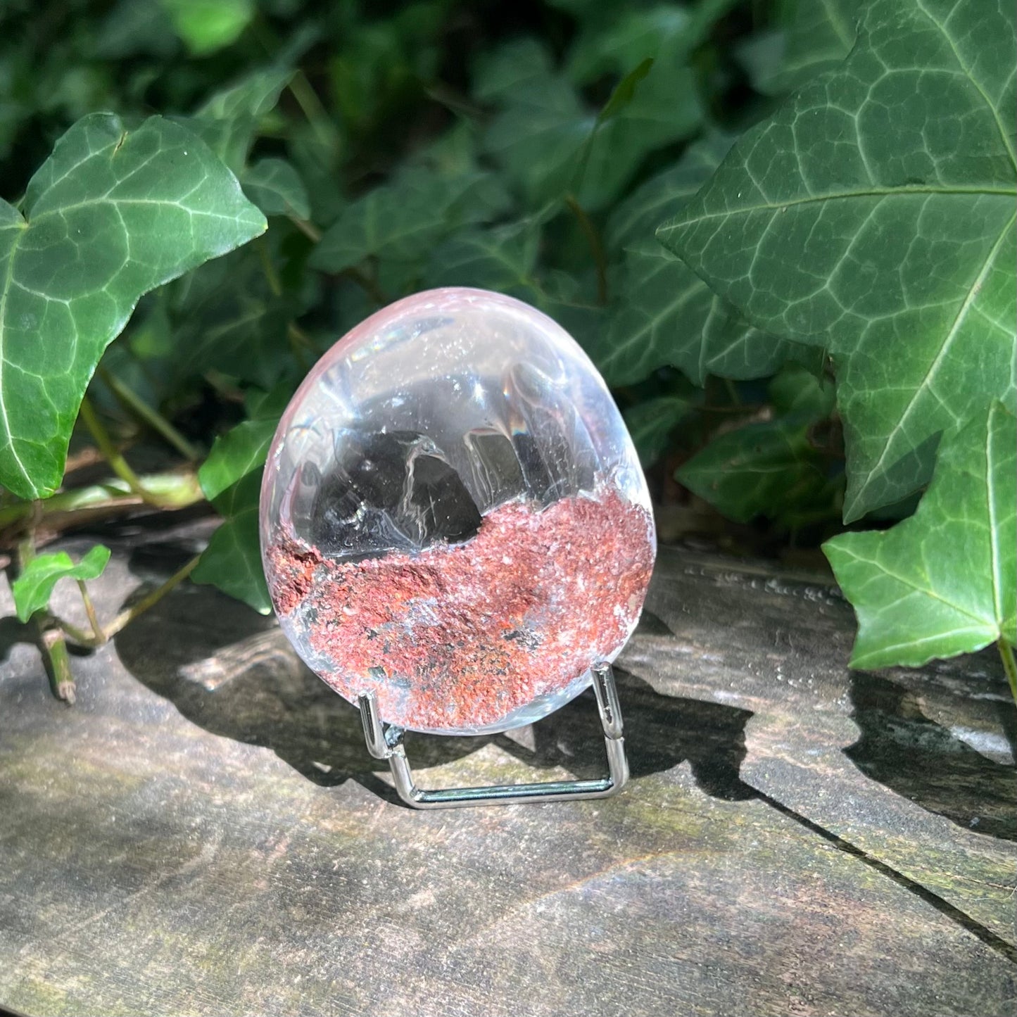 Forme libre Lodolite / Pierre du chaman - 125g