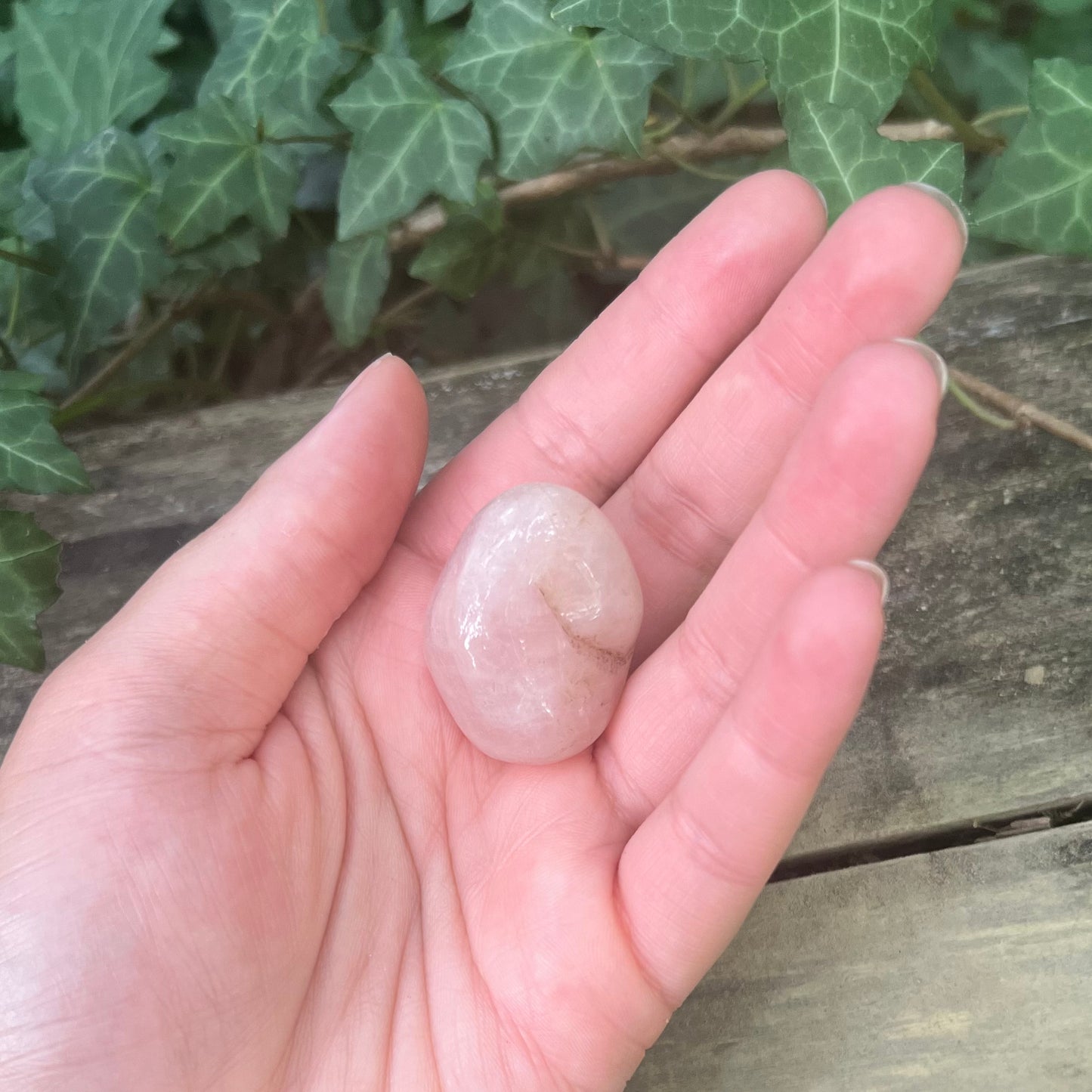 Pierre roulée Quartz rose