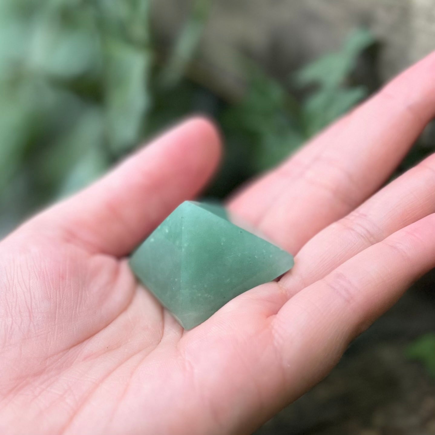 Pyramide Aventurine verte