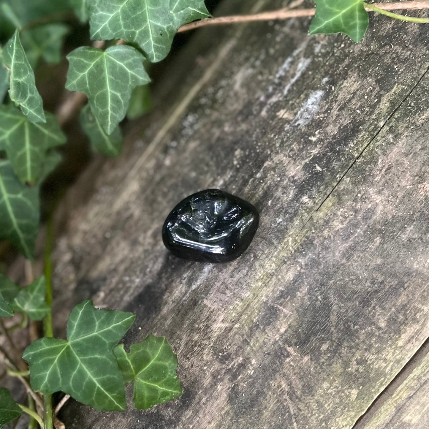 Pierre roulée Onyx noir
