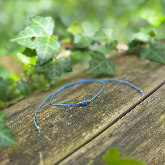 Bracelet cordon - Kyanite