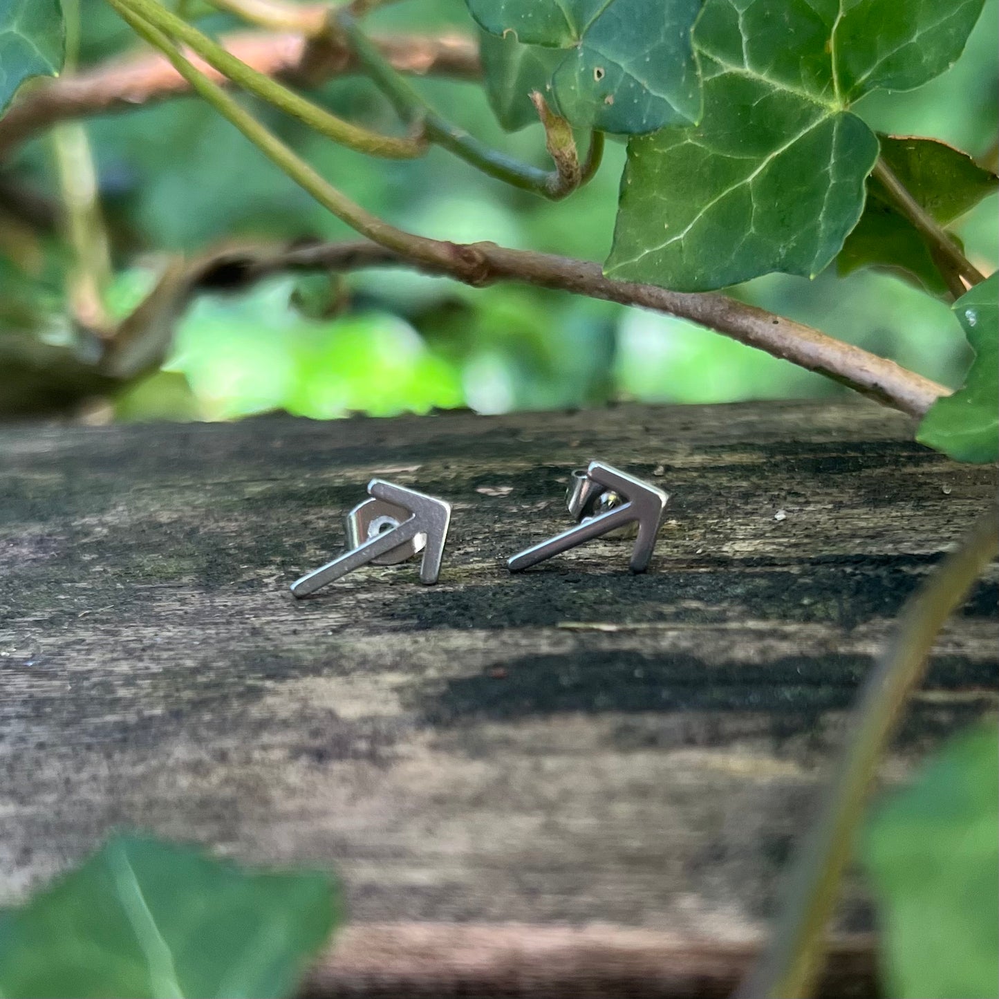 Boucles d’oreilles rune Tiwaz - Courage