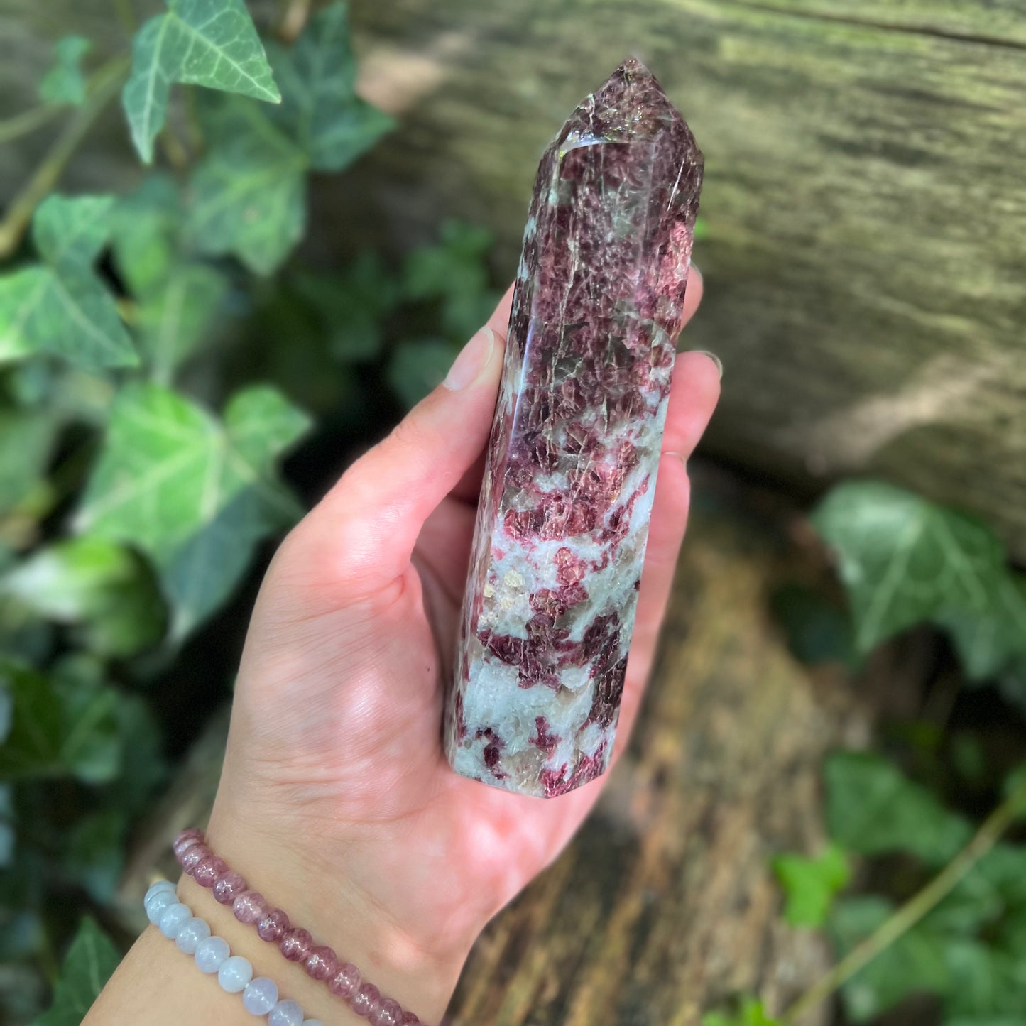 Pointe Tourmaline rose - 320g