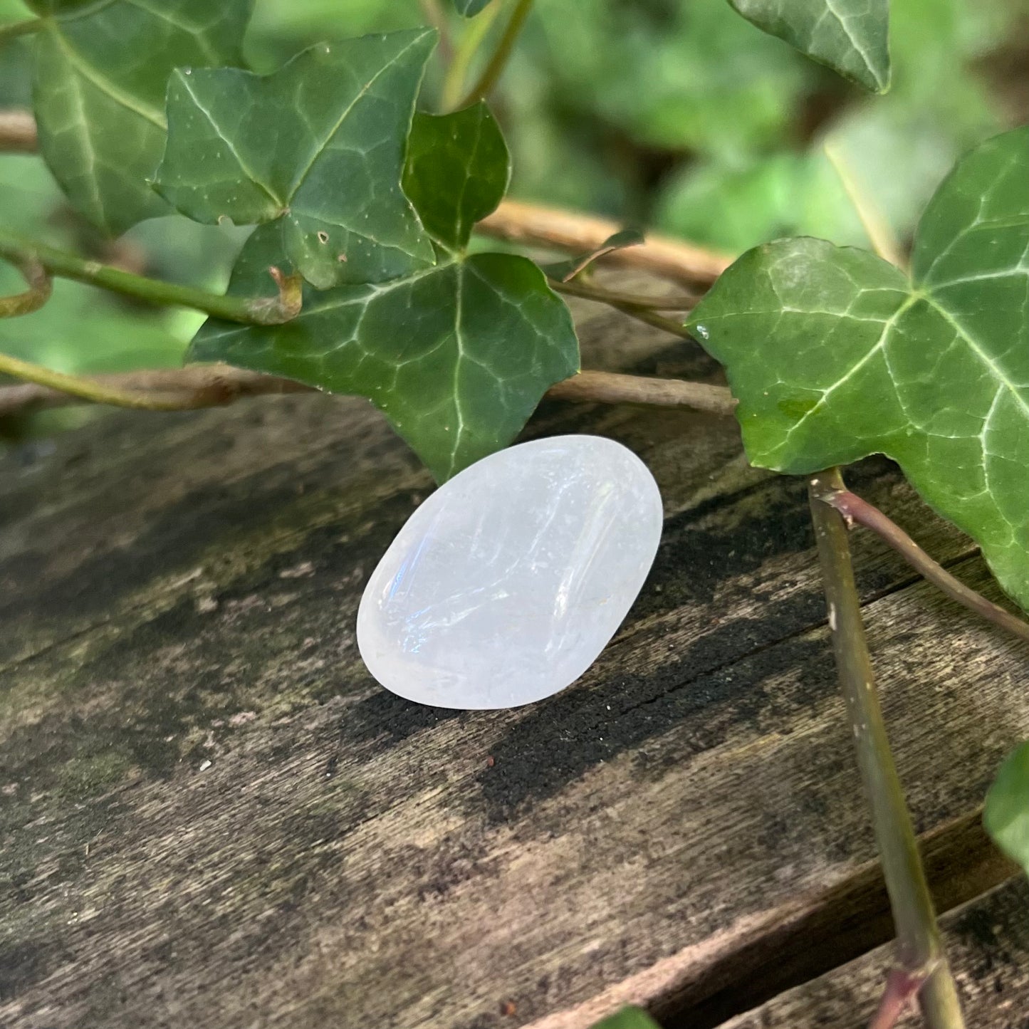 Pierre roulée Quartz des neiges