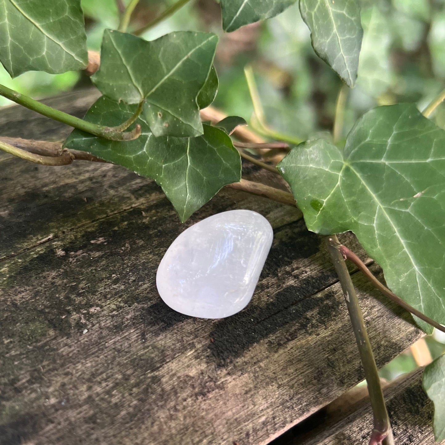 Pierre roulée Quartz des neiges