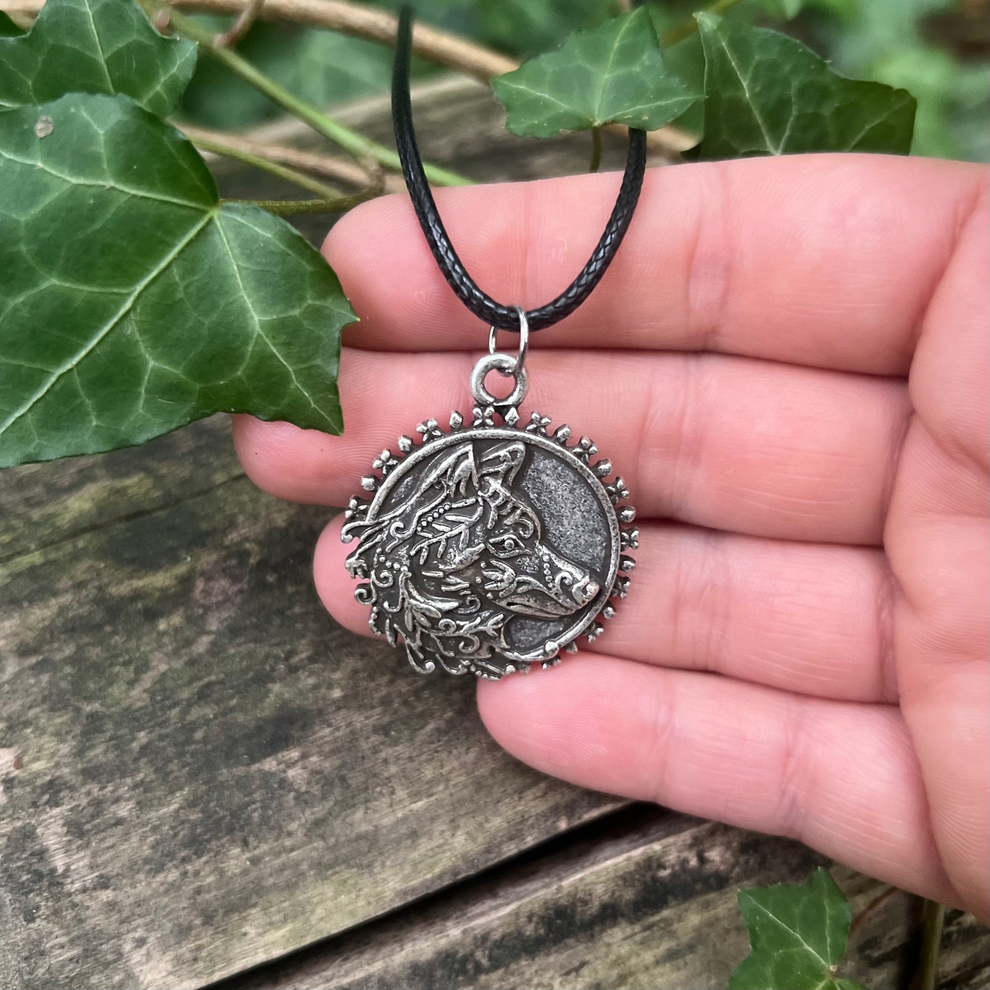 Collier Loup celtique