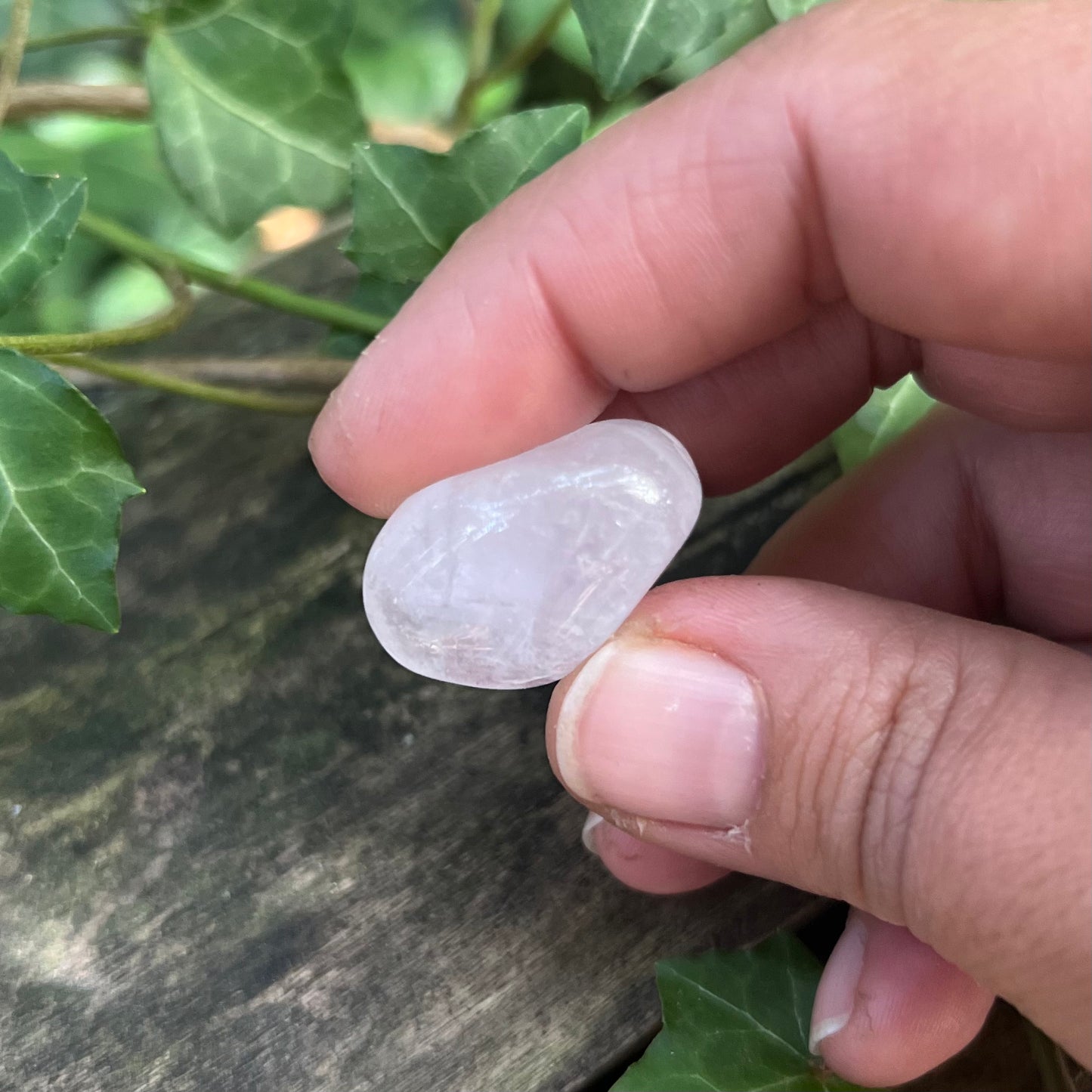 Pierre roulée Quartz des neiges