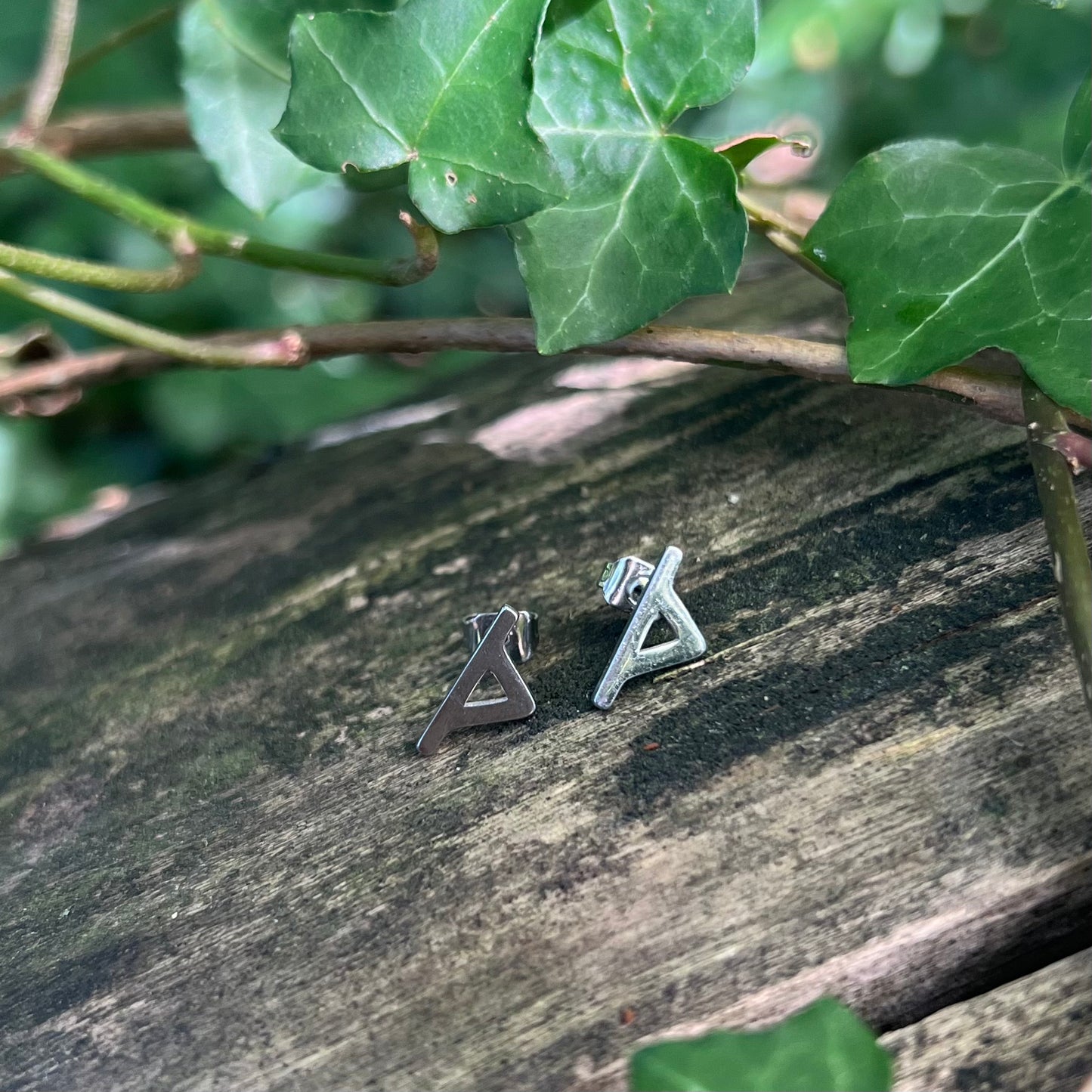 Boucles d’oreilles rune Thurisaz - Purification
