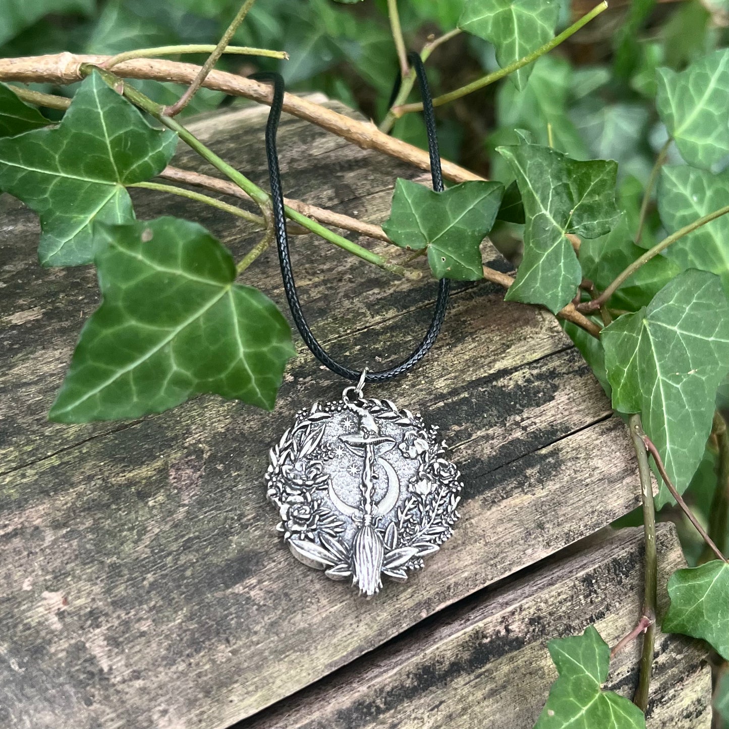 Collier Sorcière verte
