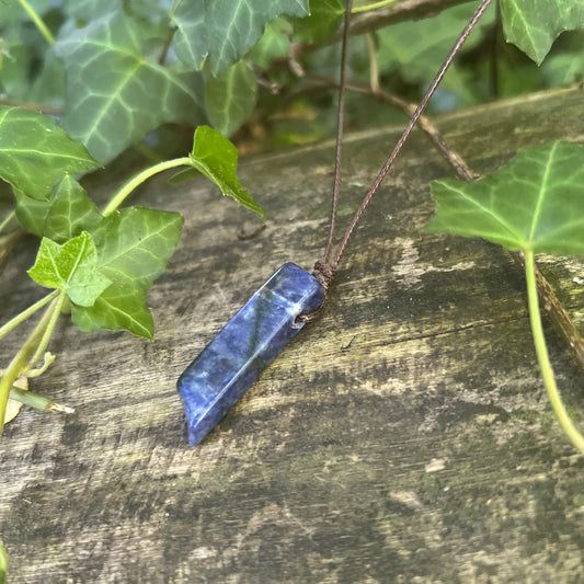 Collier Merlin - Sodalite