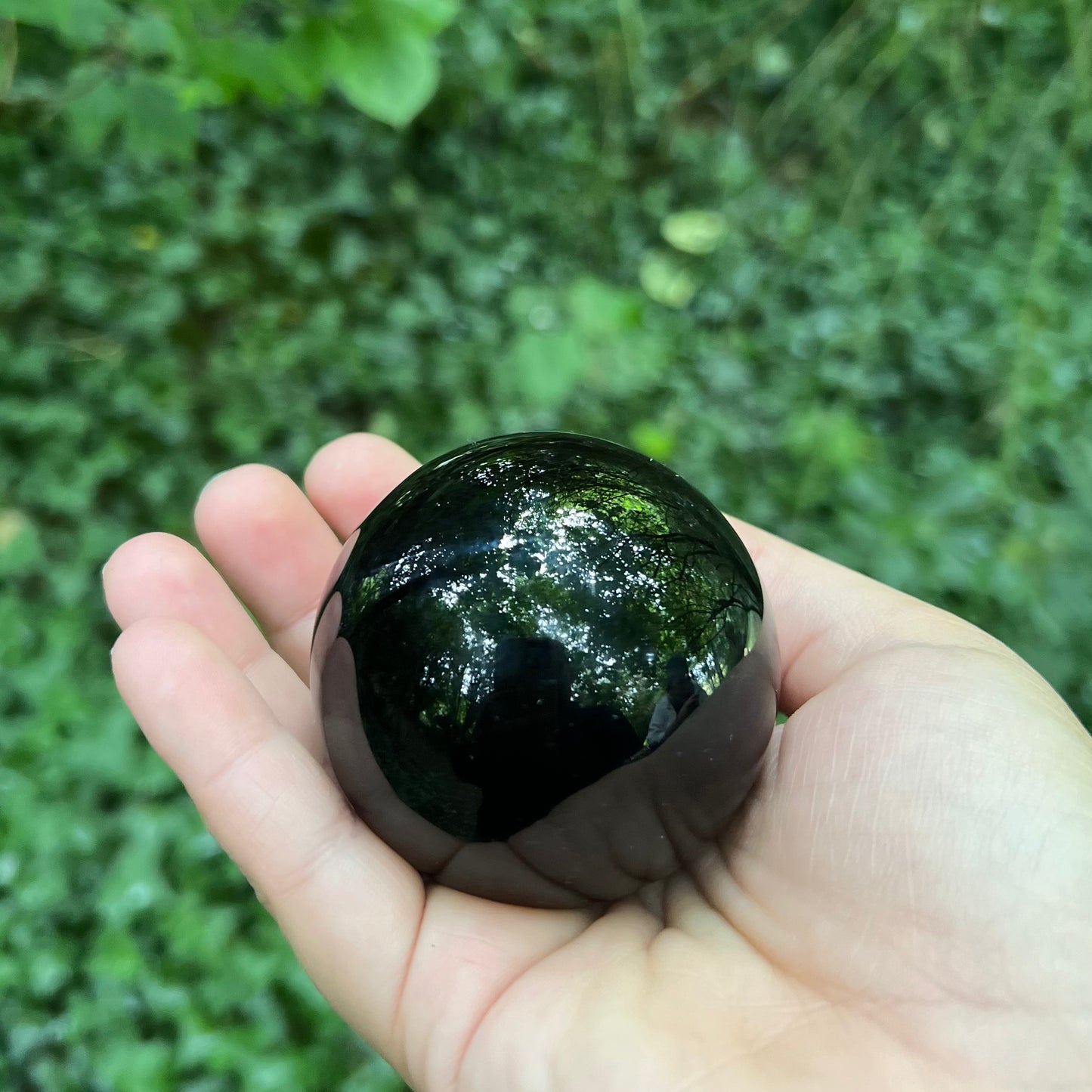 Sphère Obsidienne noire - 280g