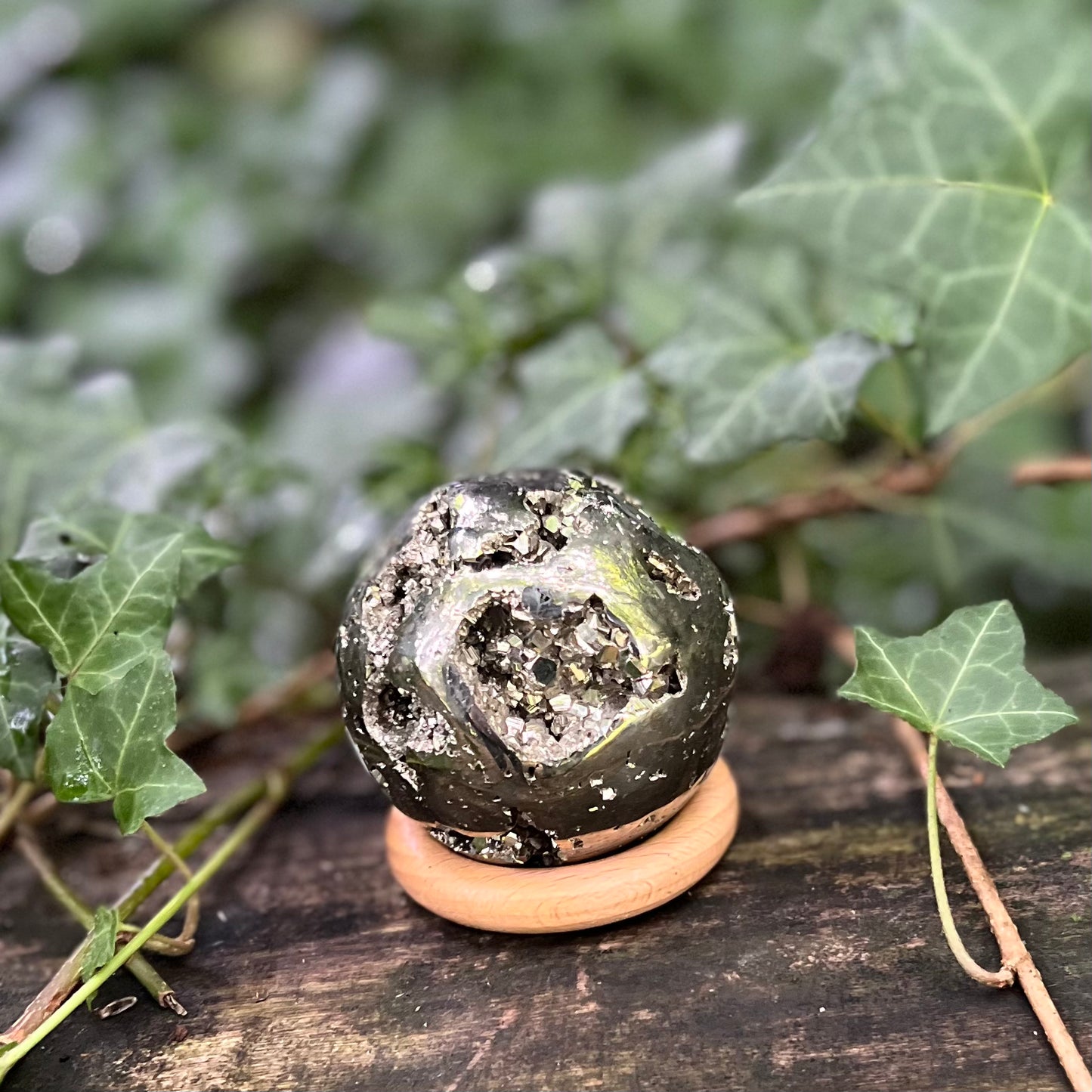 Sphère en Pyrite qualité extra - 450g