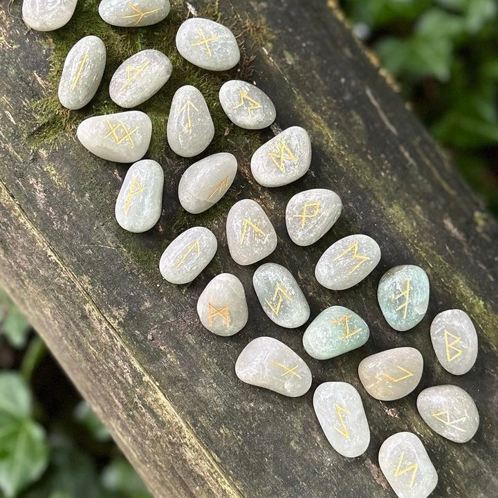 Rune de divination Aventurine verte