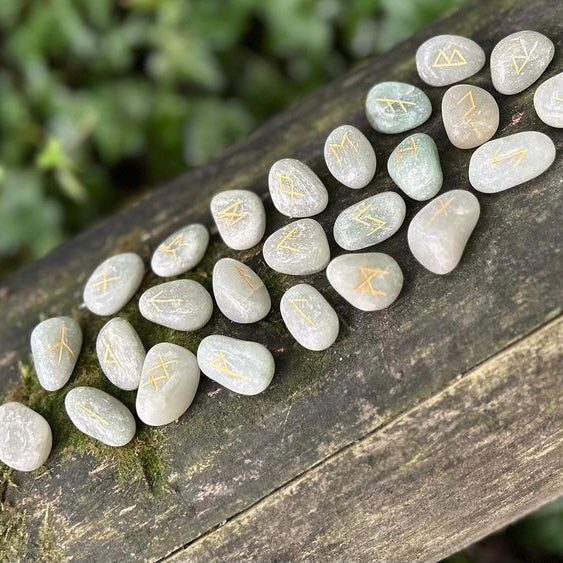 Rune de divination Aventurine verte