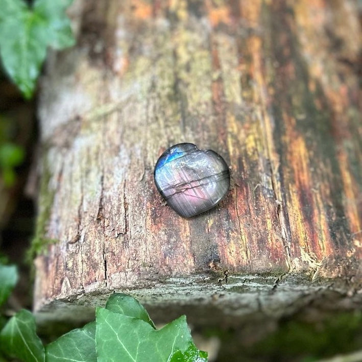 Cœur Labradorite - 3cm