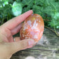 Forme libre Agate fleur - 195g