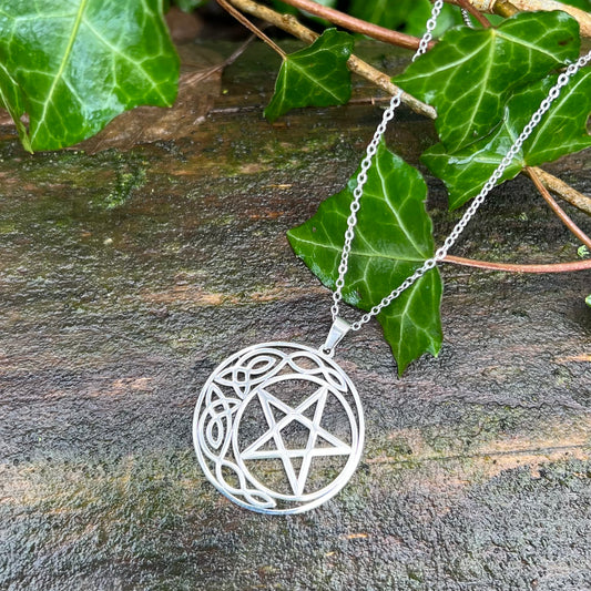 Collier Pentagramme Celtique