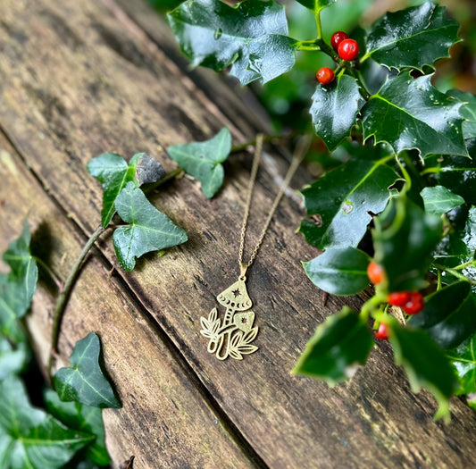 Collier Champignon Magique