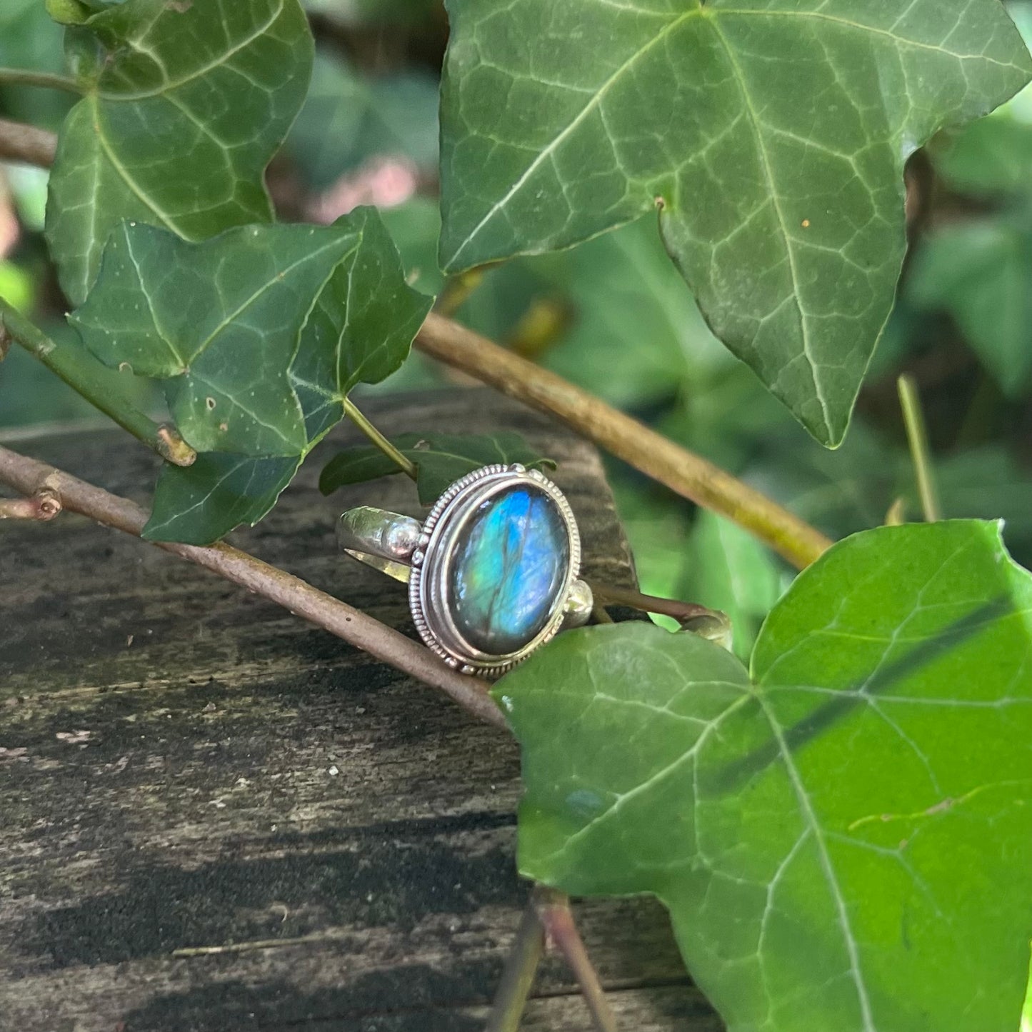 Bague Skadi Labradorite - argent 925