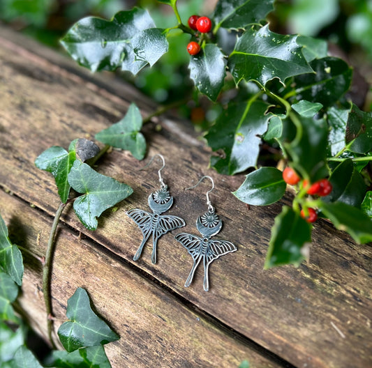 Boucles d’oreilles Papillon de Nuit