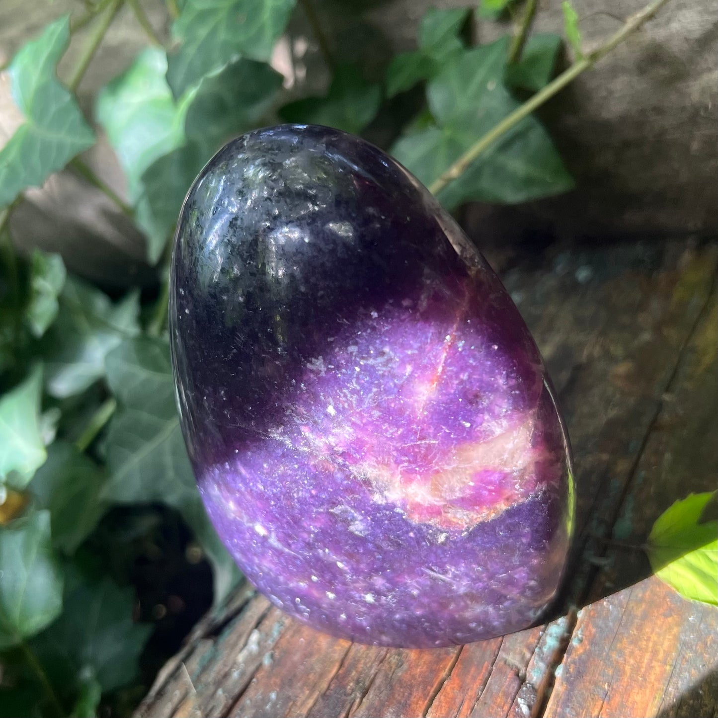 Forme libre Lépidolite - 435g