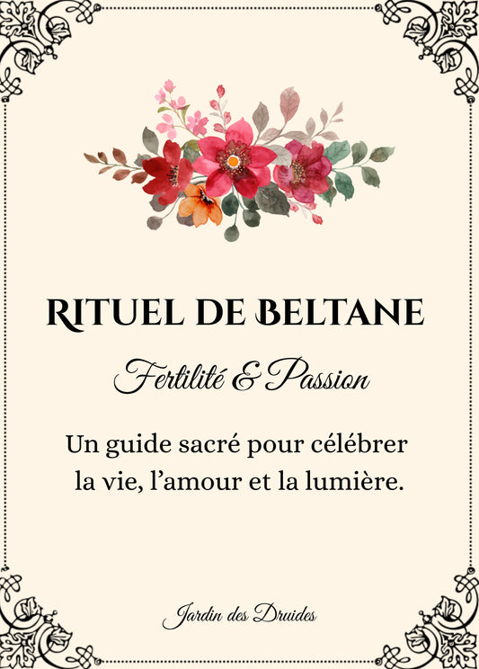 Rituel de Beltane - Fertilité & Passion