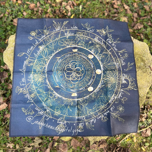 Nappe de Divination en tissus - Nature