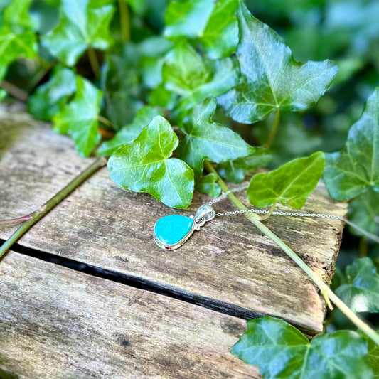 Collier Goutte Turquoise - Argent 925