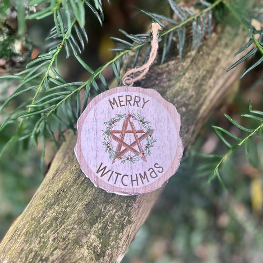 Ornement de Yule Merry Witchmas