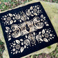 Nappe de Divination en velours noir - Déesse