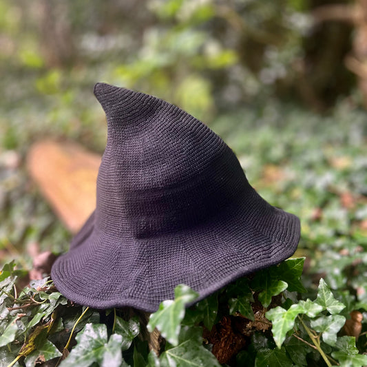 Chapeau de Sorcière tricoté